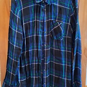 Talbots Women’s Plaid Flannel Shirt
